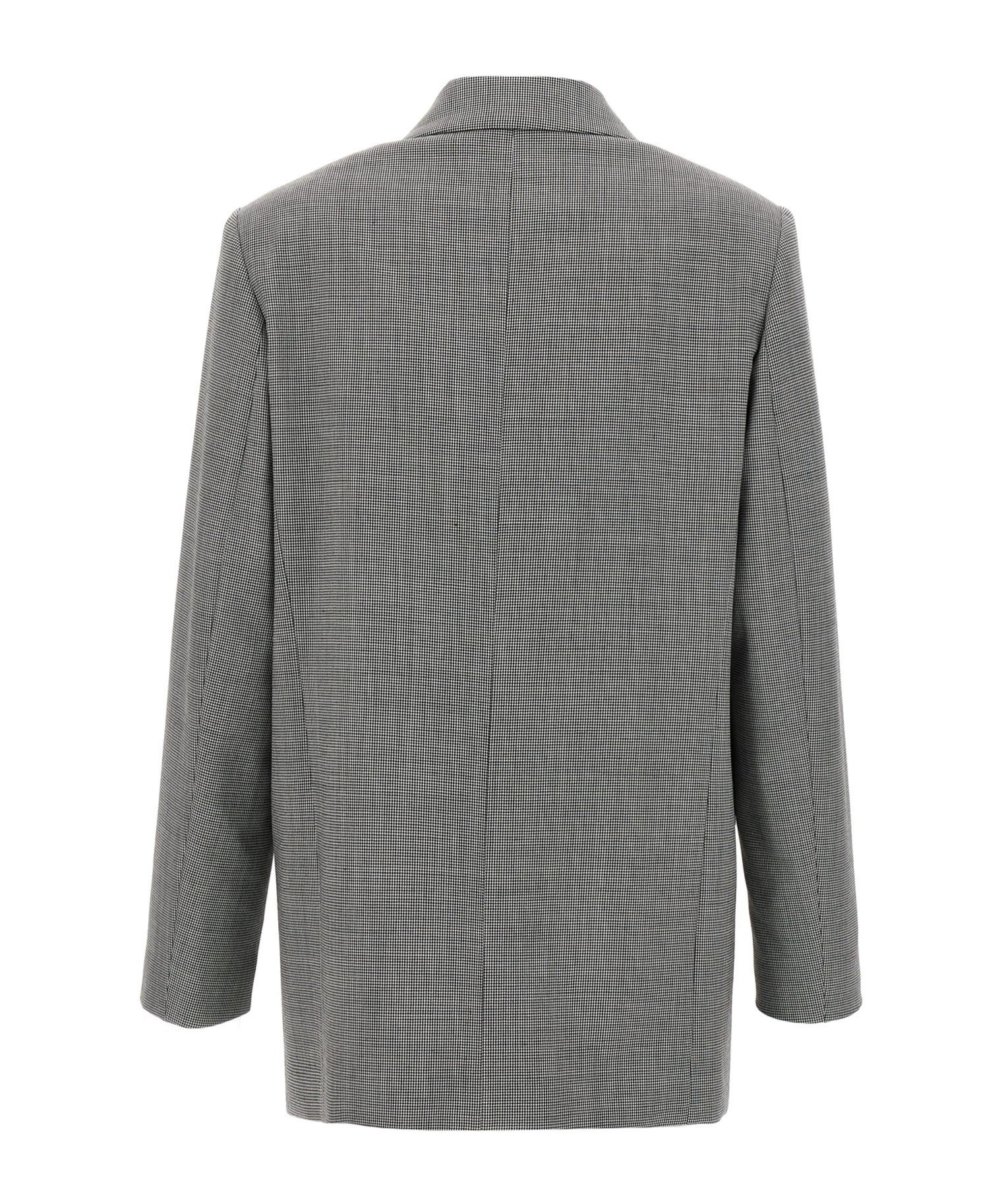 Pinko New Guinea Blazer And Suits White/black In Gray