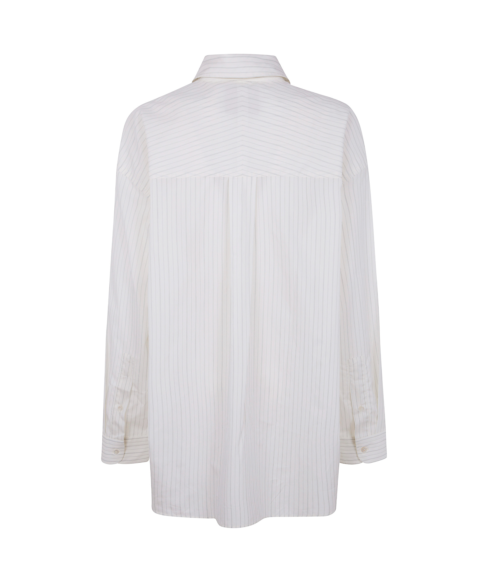 Shop Studio Nicholson Loche Shirt In White