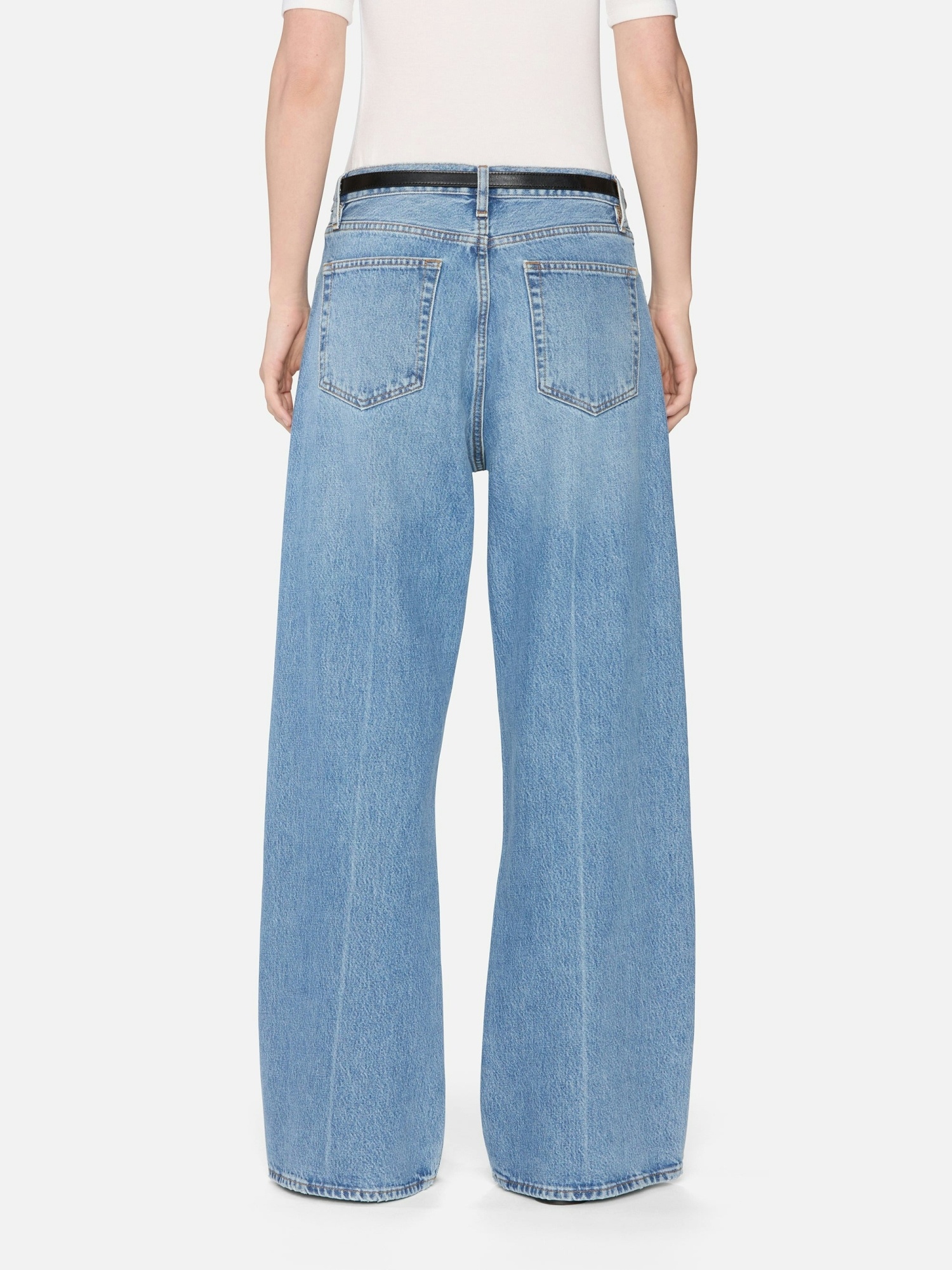 Frame Jeans With Belt Loops