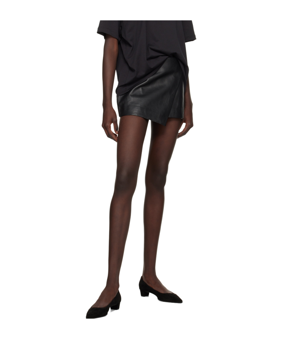 The Frankie Shop Wrap Miniskirt