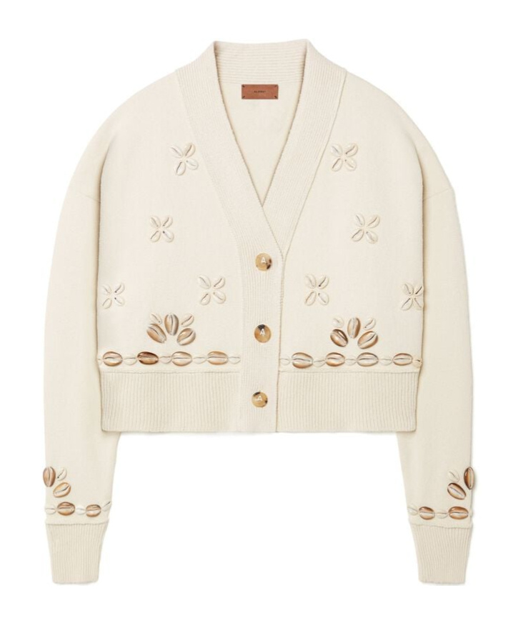 Alanui Ocean Dream Cropped Cardigan