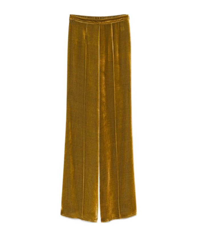 Forte Forte Trousers In Gold