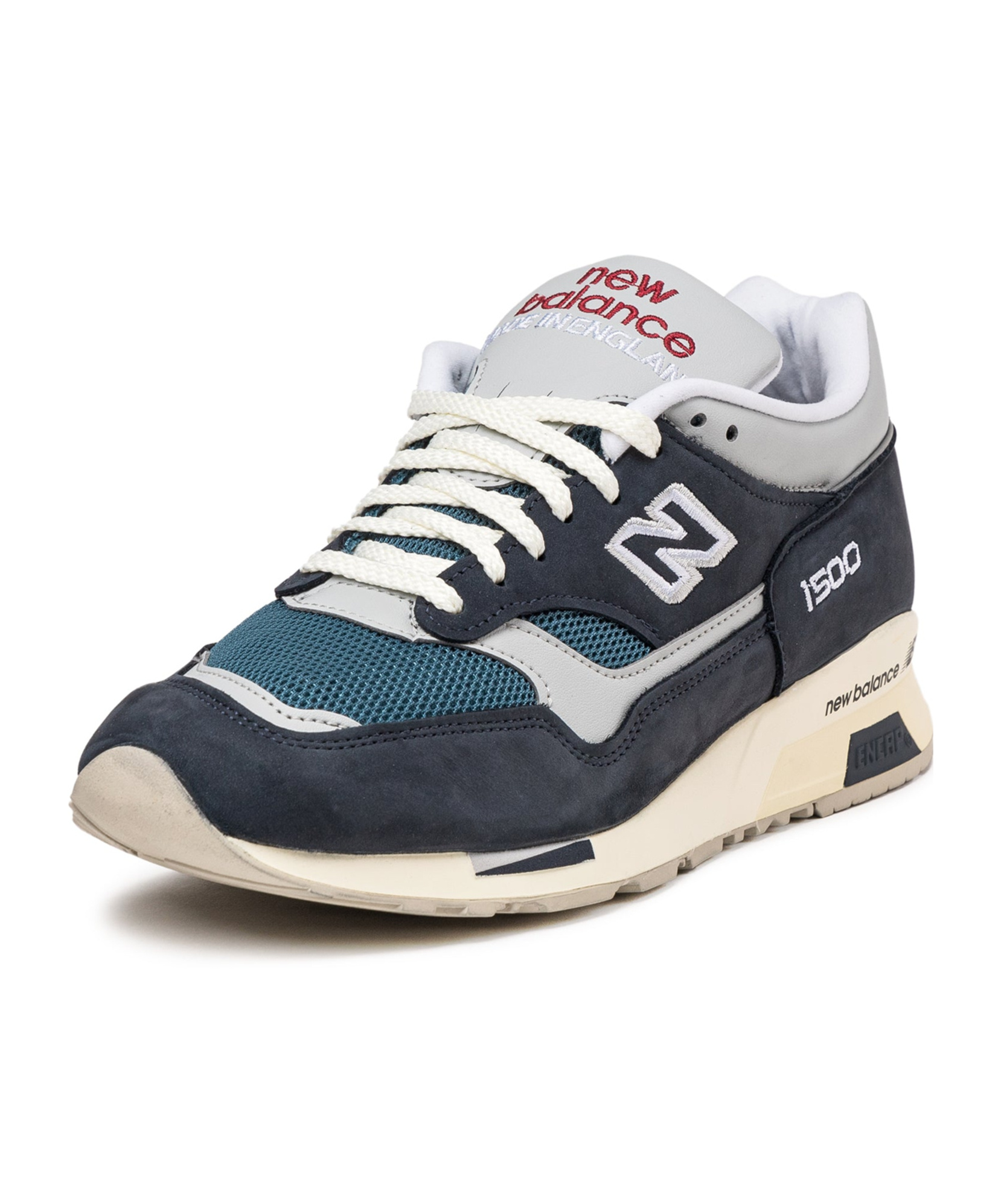 New Balance 1500 Leather And Mesh-trimmed Brushed-suede Sneakers In Black