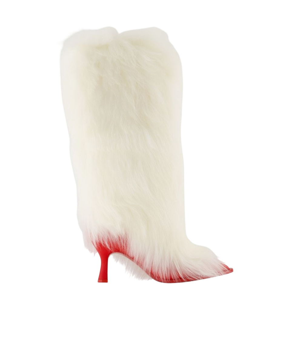 Ugg X Ambush Pointed-toe Heeled Boots In White