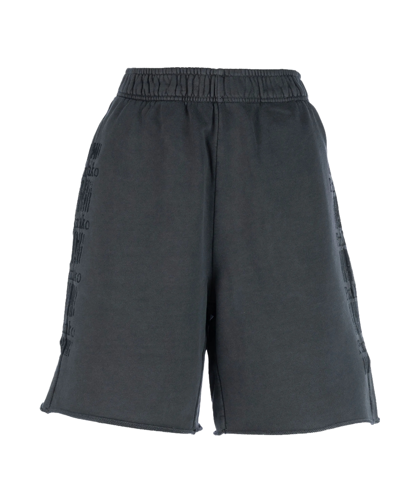 Shop Pinko Logo-print Track Shorts In Dark Gray