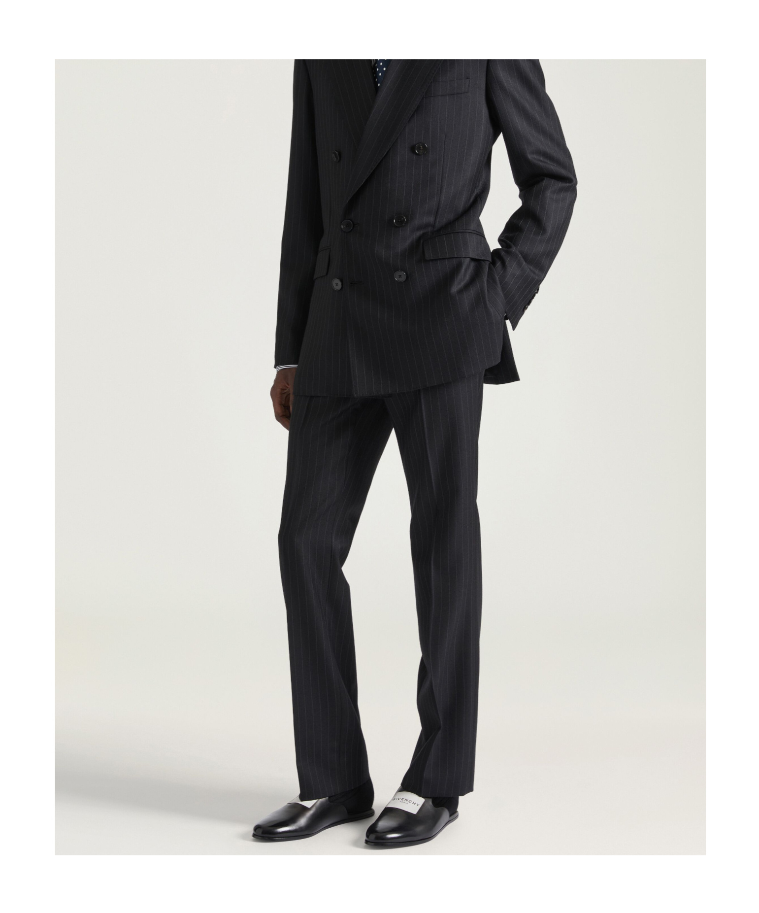 Givenchy Tailored Pants In Wool In Black