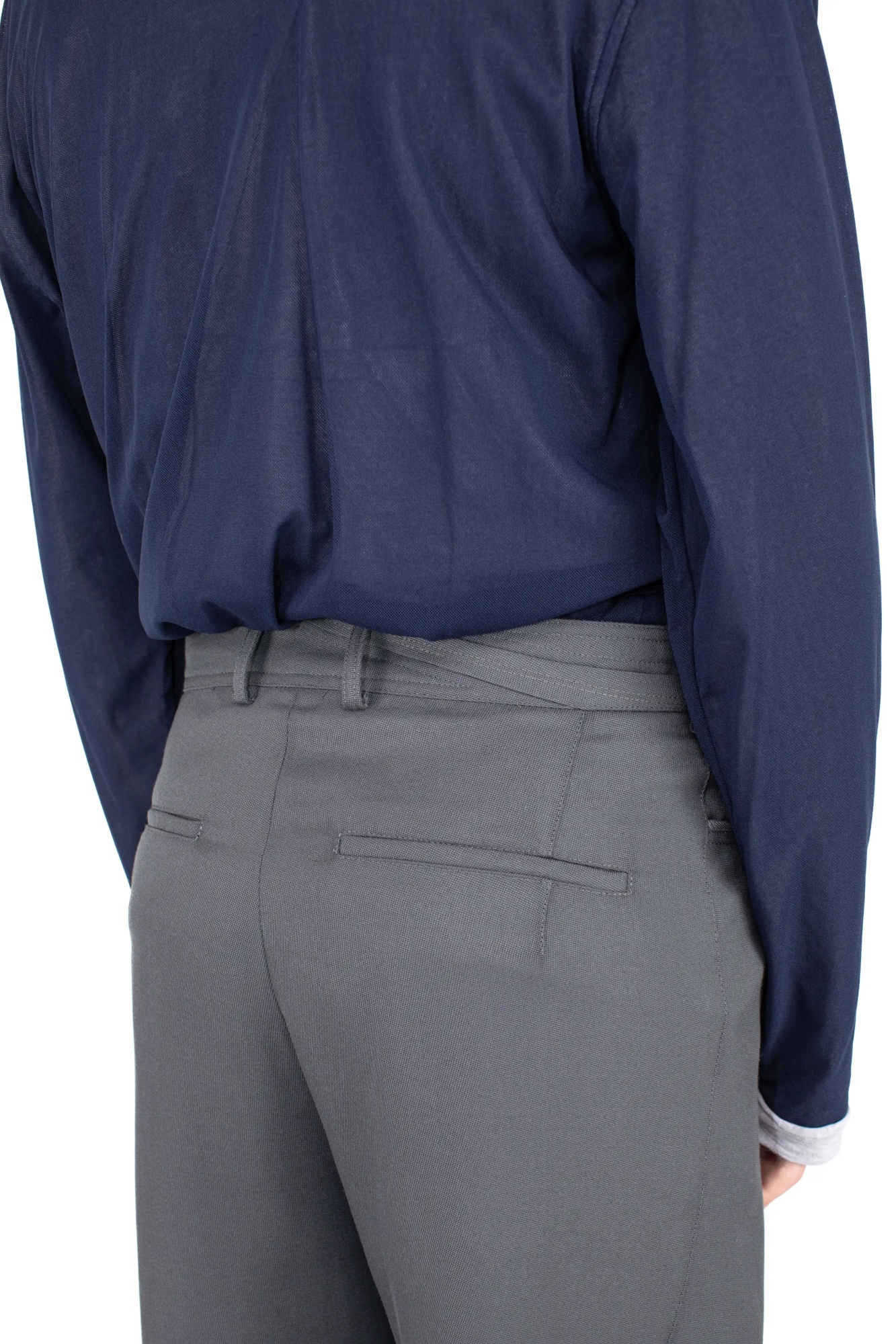 Kiko Kostadinov Men Ohne K-dart Trouser In Gray