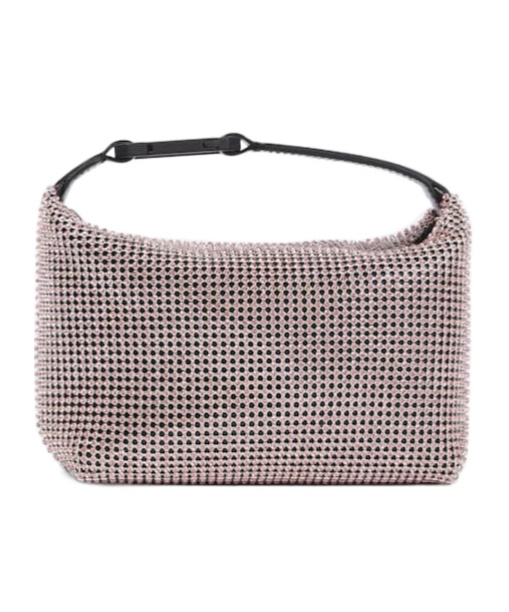 Eéra Moonbag Leather Handbag In Nude