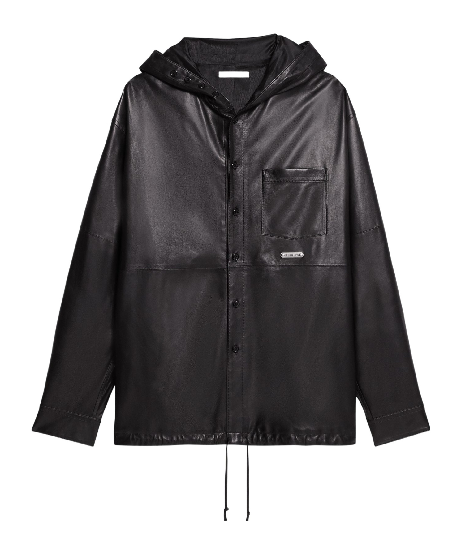 Helmut Lang Oversized Hooded Shirt