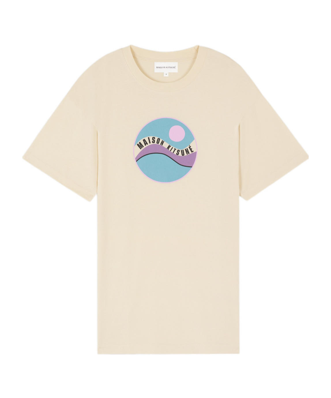 MAISON KITSUNÉ POP WAVE COTTON T-SHIRT