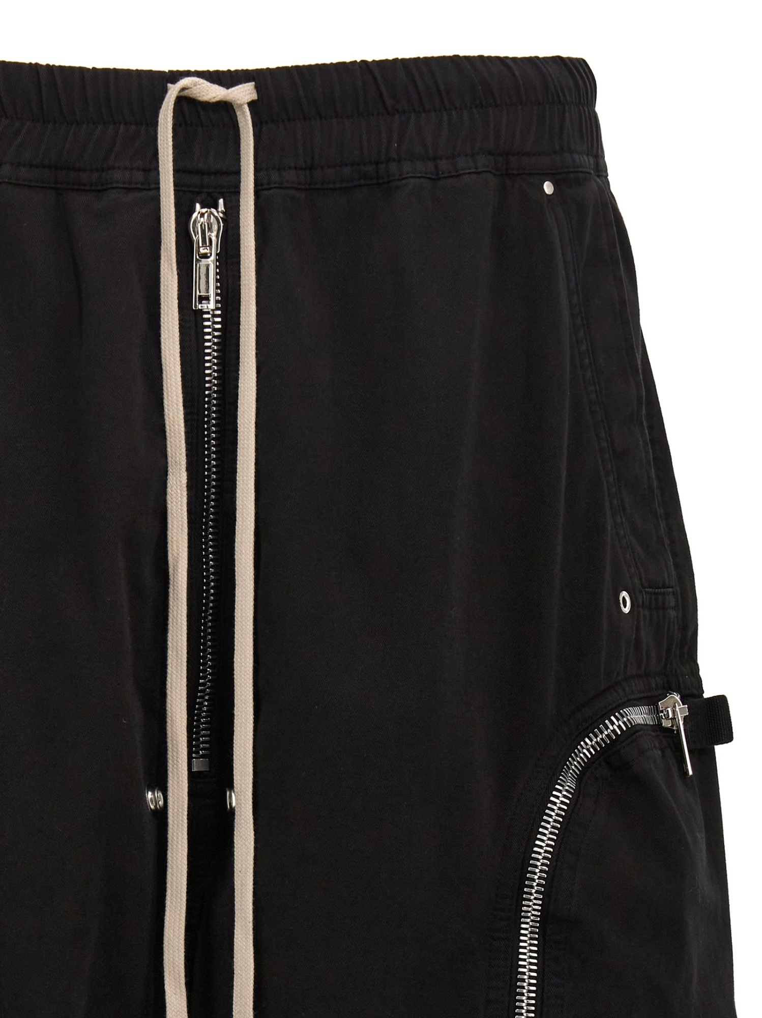 Rick Owens Drkshdw 'bauhaus' Bermuda Shorts In Black