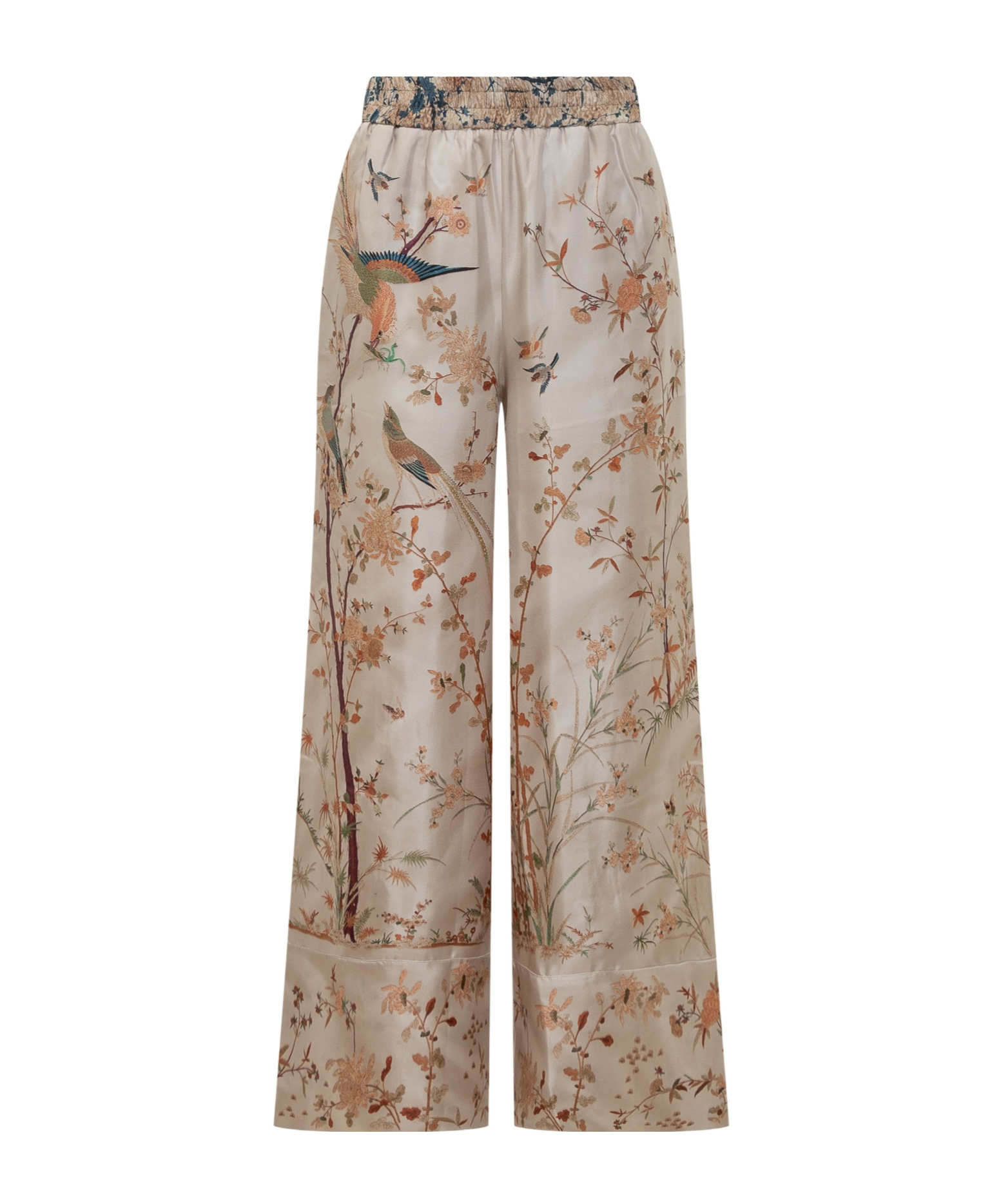 Pierre-louis Mascia Elastic Waist Casual Pants In Multi