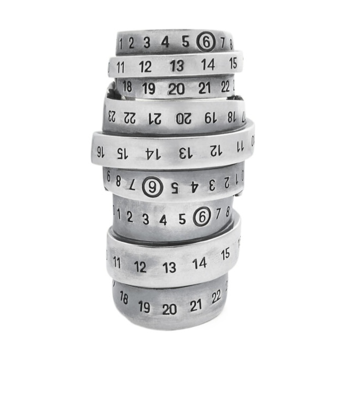 Mm6 Maison Margiela Numeric Ring