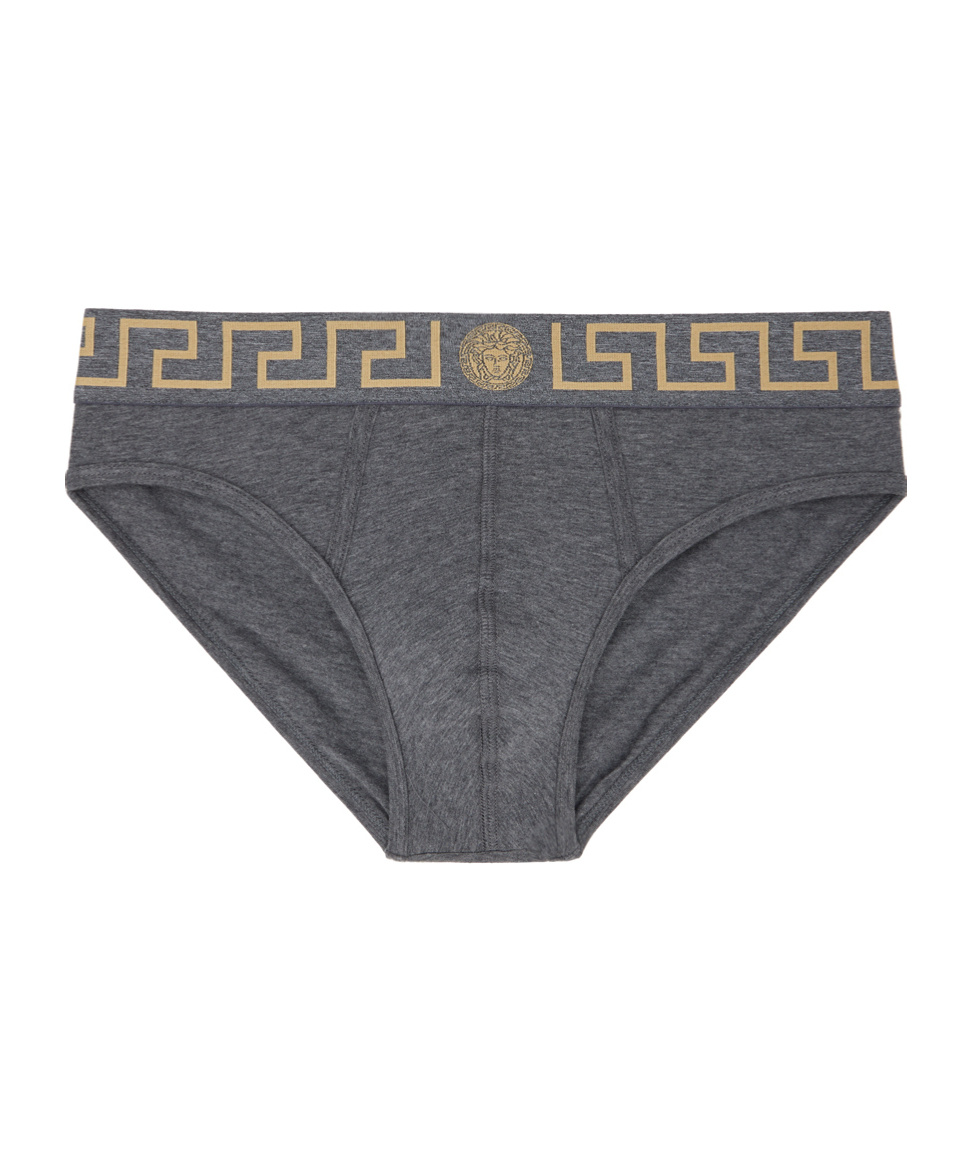 Versace Trimmed Cotton Blend Hosiery Pack In Black