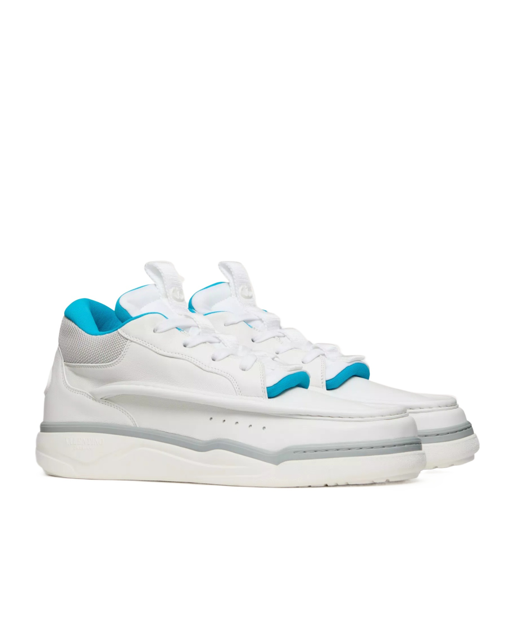 Valentino Runboot Mid Sneakers In White