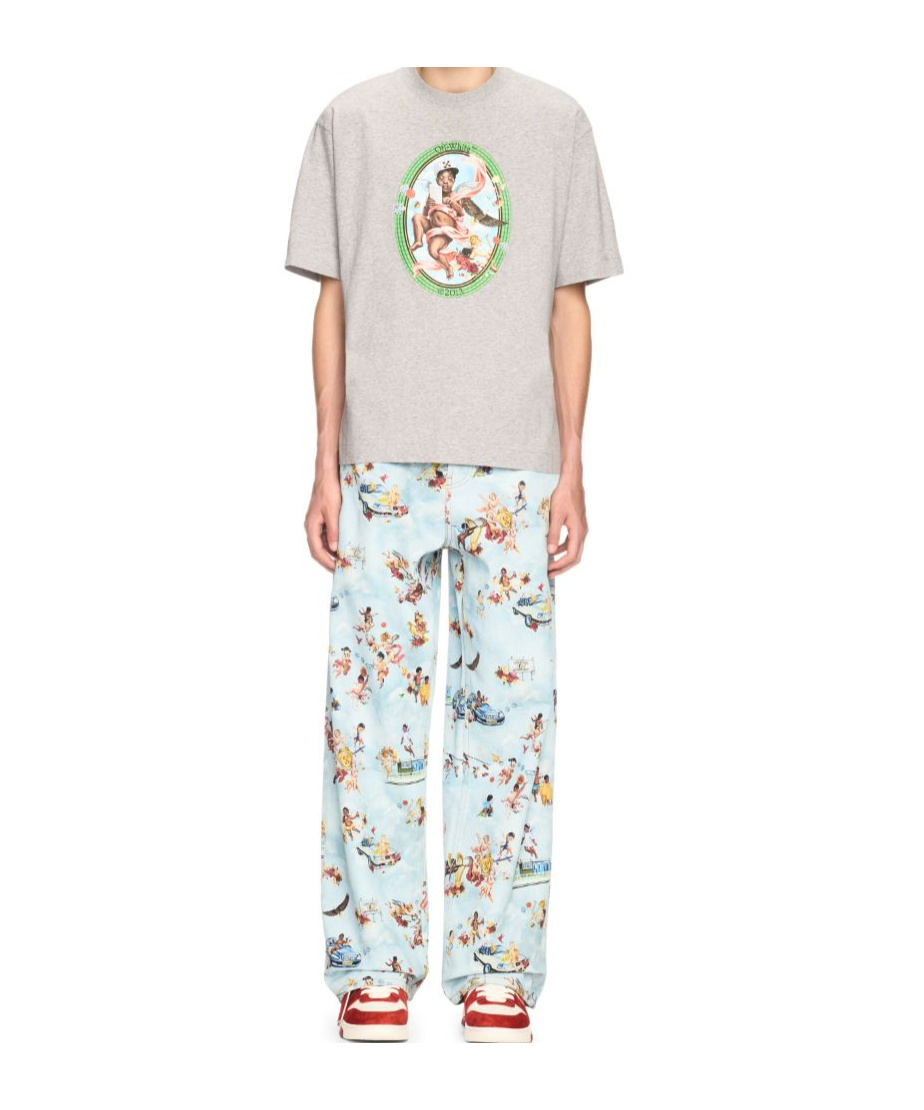 Off-white Cool Cotton T-shirt In Nude