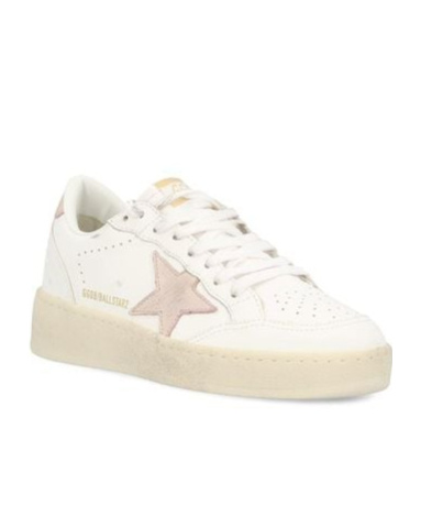 Golden Goose Lace-up Low-cut Casual Shoes In White