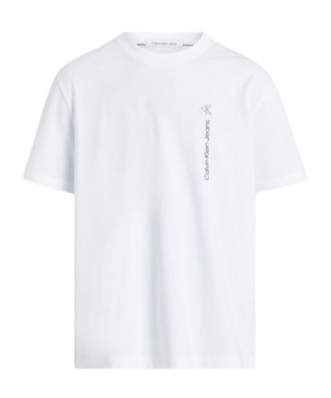 Calvin Klein Jeans Est.1978 Logo-print Cotton T-shirt In White