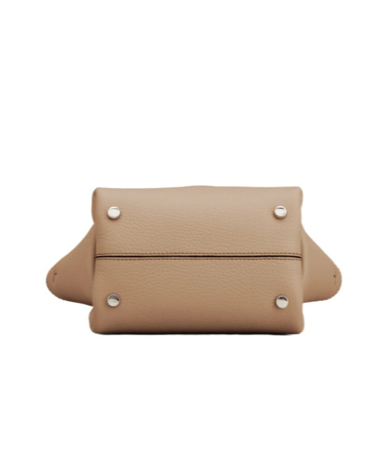 Tod's Double Handle Shoulder Bag In Brown