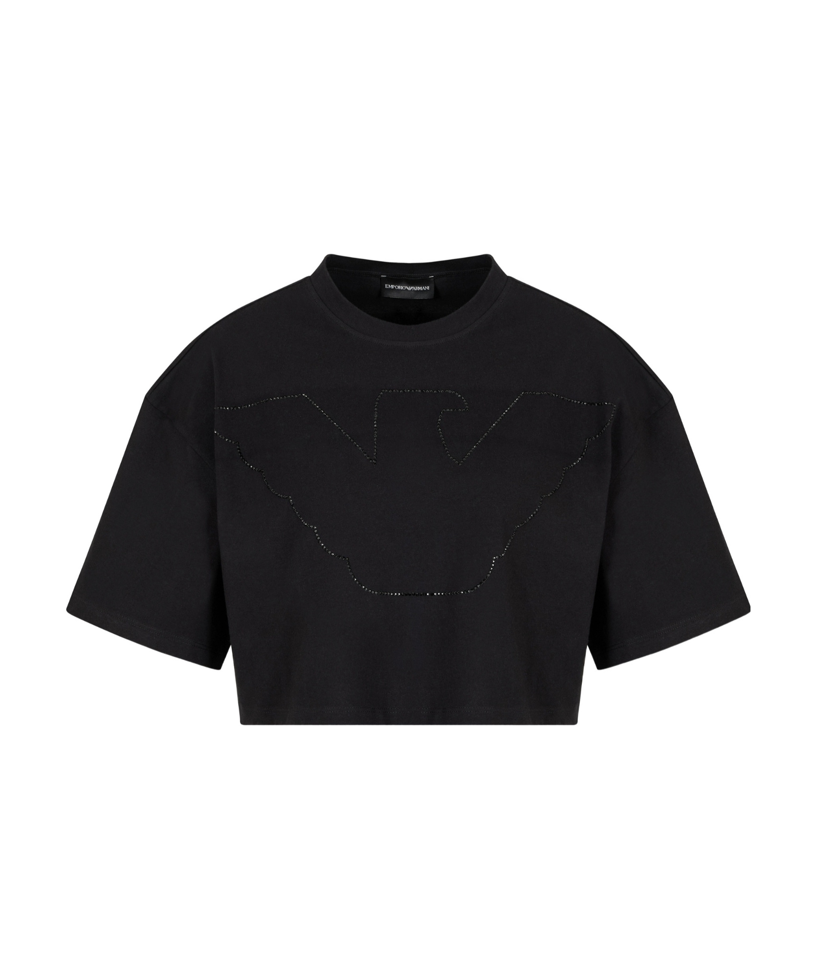EMPORIO ARMANI LOGO-EMBELLISHED T-SHIRT