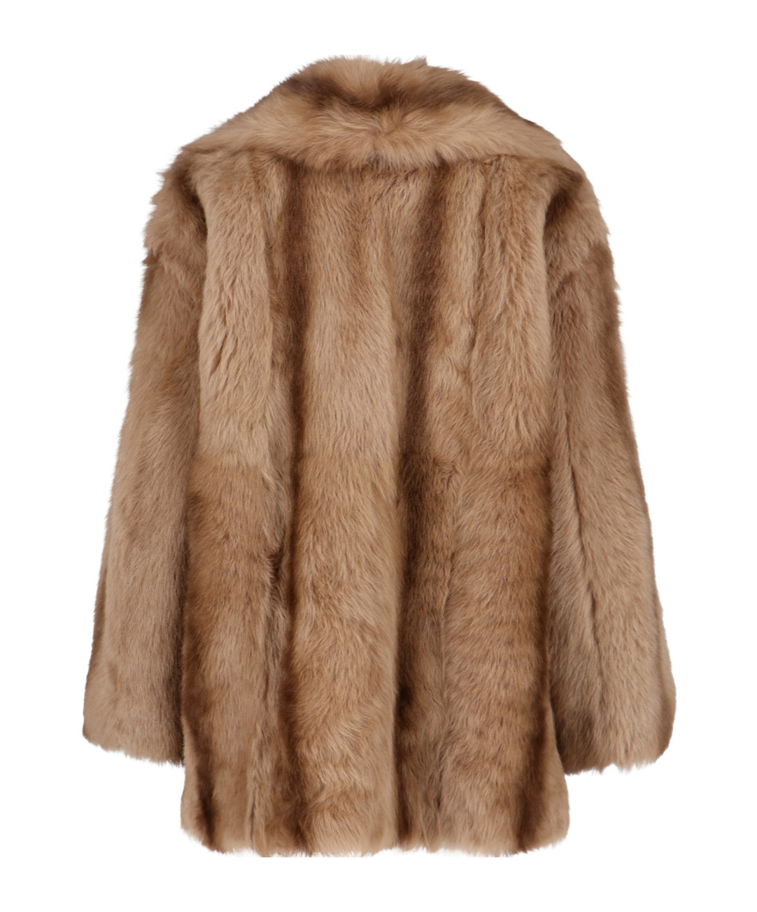 Gucci Oversized Sheepskin Fur In Blue
