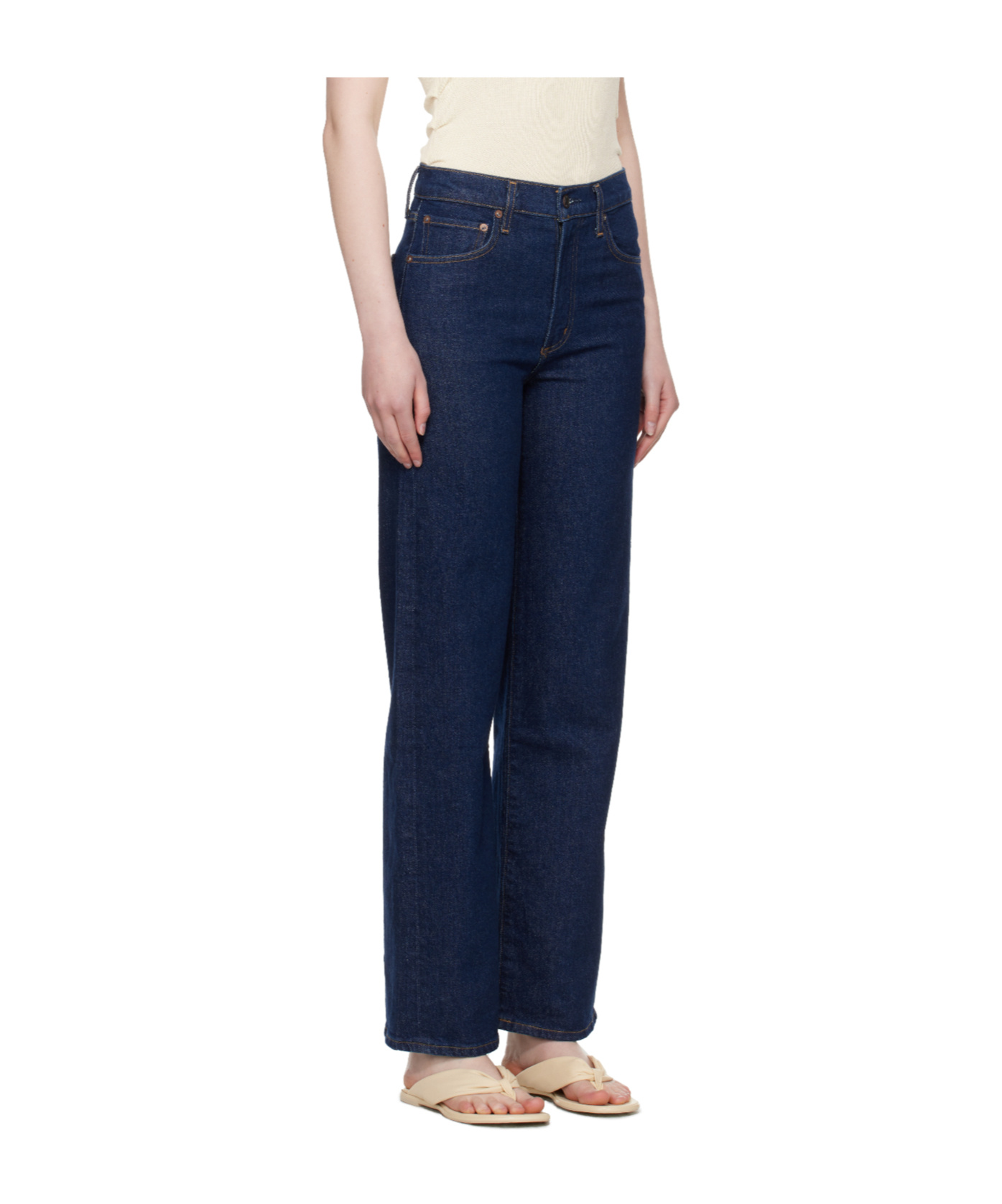 Agolde Jeans With Belt Loops