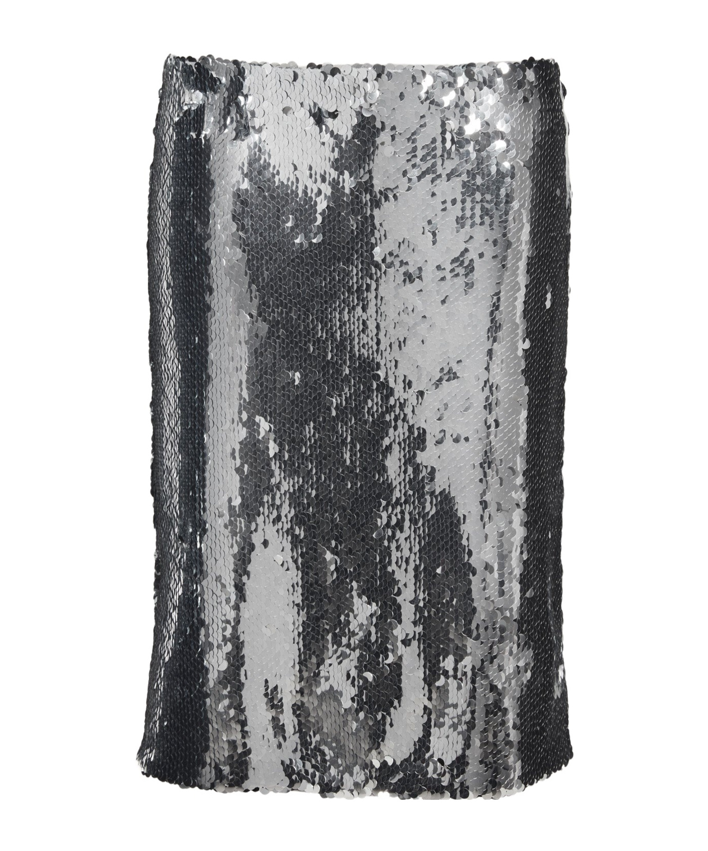 Magda Butrym Sequined Skirt In Gray