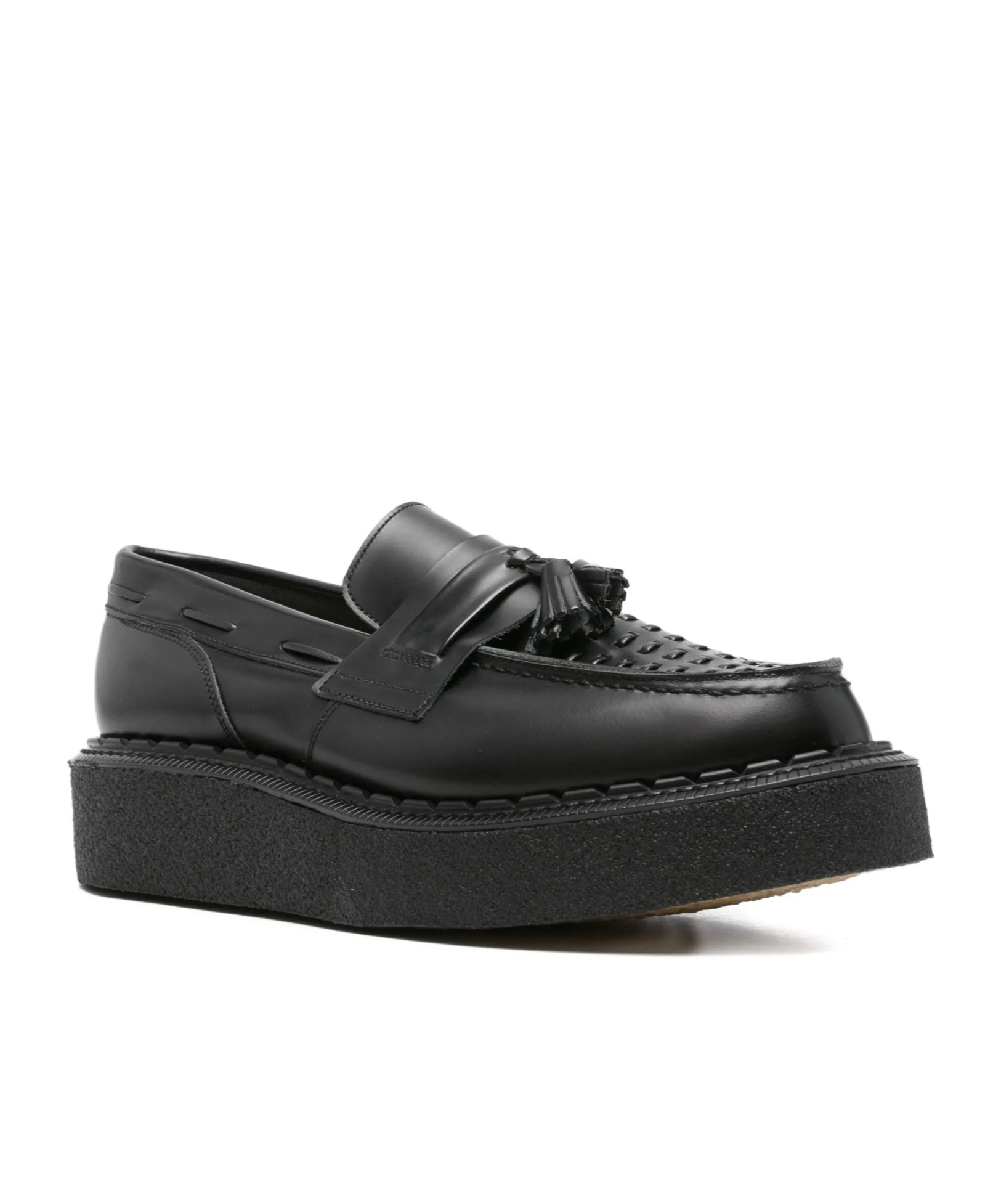 Comme Des Garçons X George Cox Tassel Loafers In Black