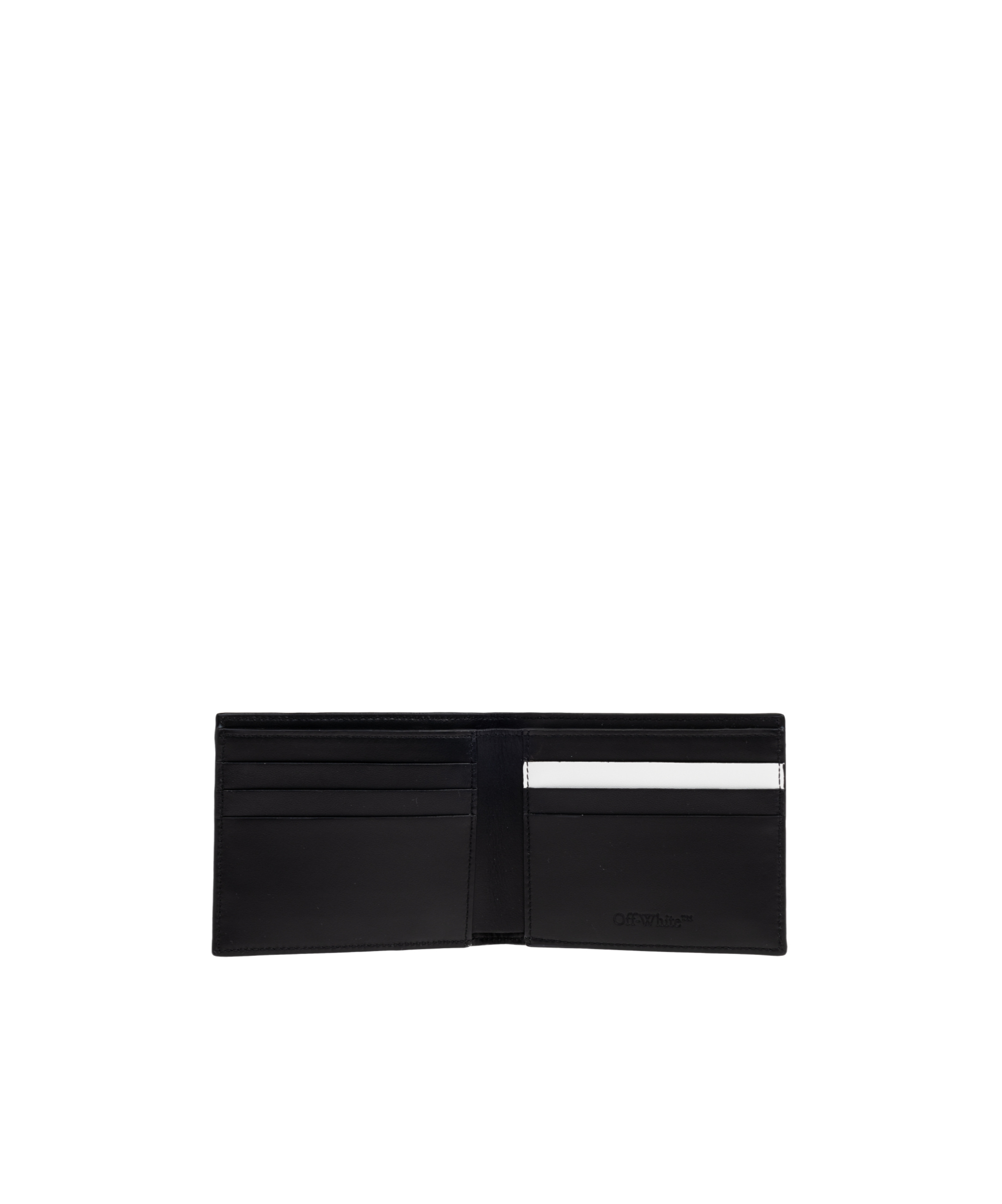 Off-white Ooo Sneaker Bi-fold Wallet In White
