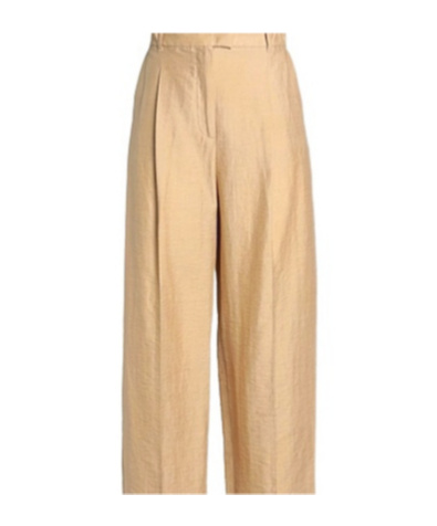 Max Mara Straight-leg Trousers In Nude