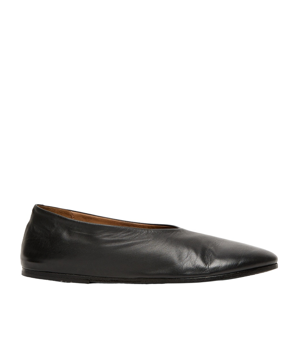 Marsèll Coltellaccio Black Ballerina Shoes