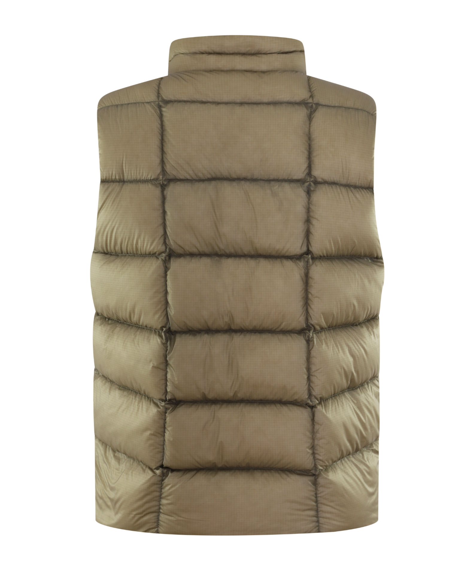 C.p. Company Quilted Down Jacket In Brown