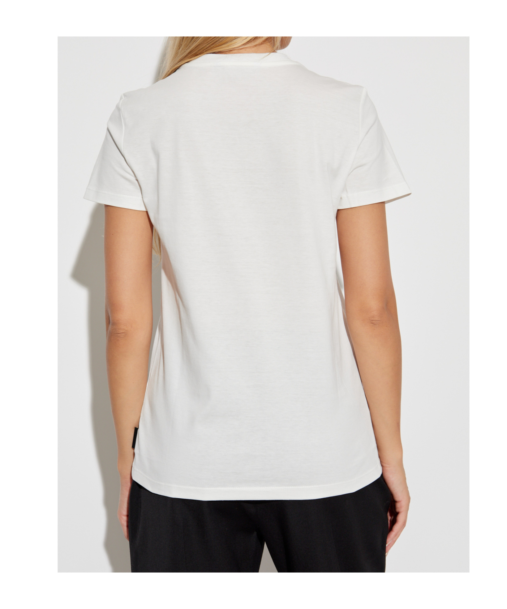 Max Mara Short-sleeved T-shirt In White
