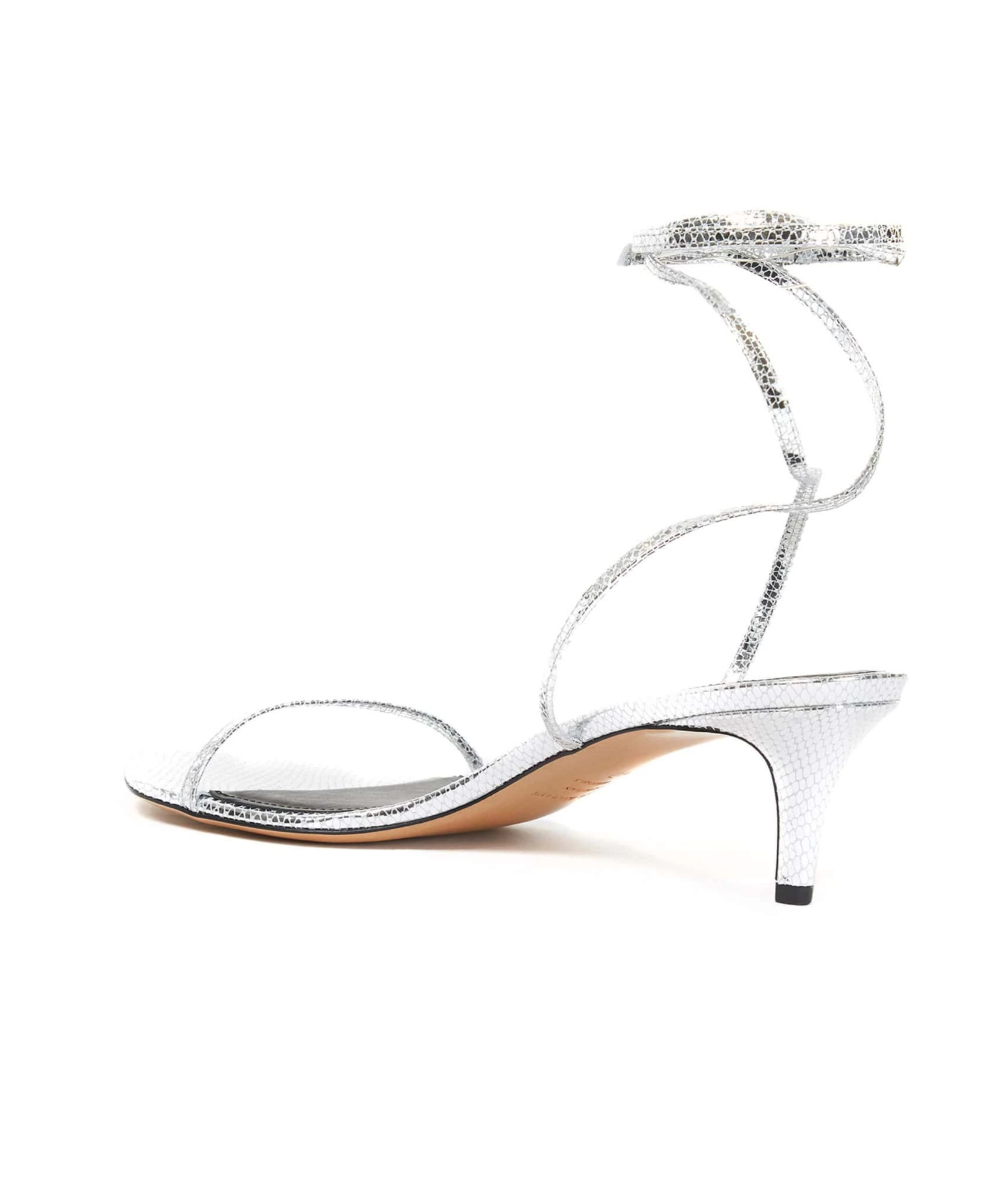 Shop Isabel Marant Open-toed High-heeled Sandals In White