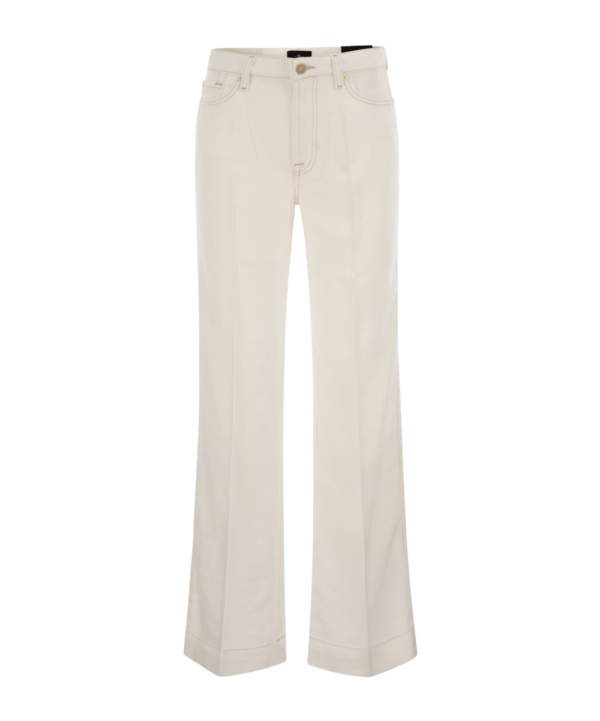 7 For All Mankind Modern Dojo Tailorless - High Waisted Flared Jeans