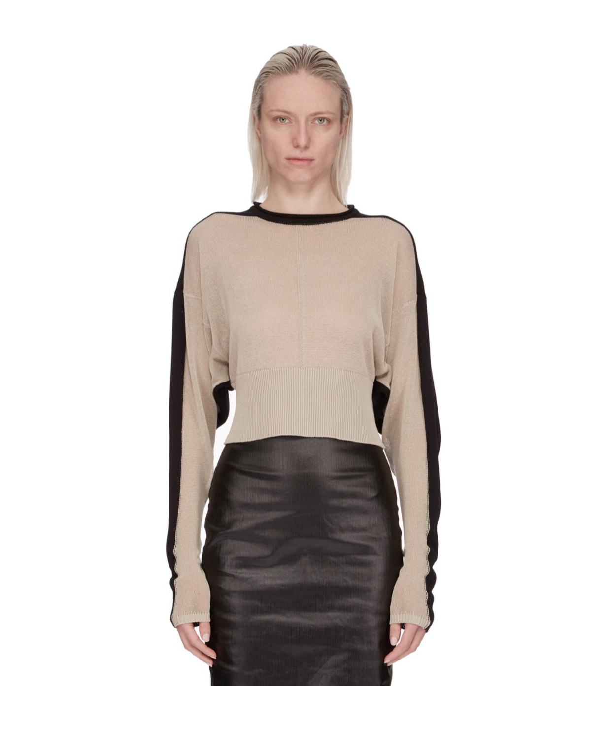 Rick Owens Cambo Cropped Top In Multicolor