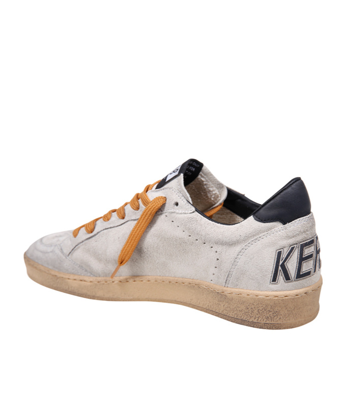 Golden Goose Ballstar Suede Upper Toe Tongue And Spur Leather Star And Heel Sneakers Black
