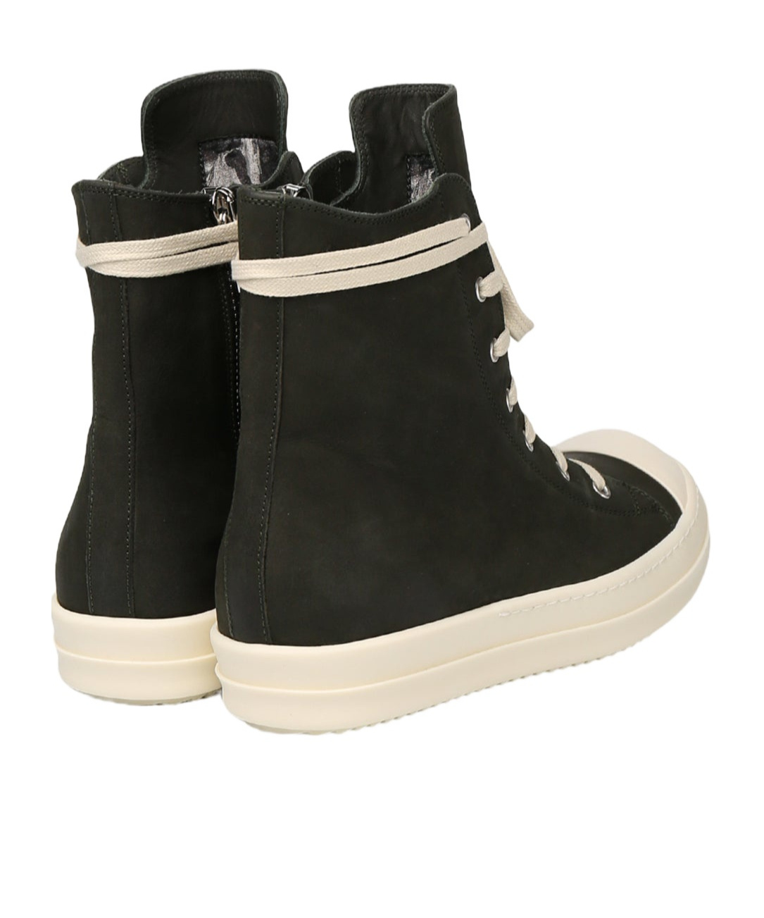 Rick Owens Black Hollywood Mega Bumper Sneakers In Black