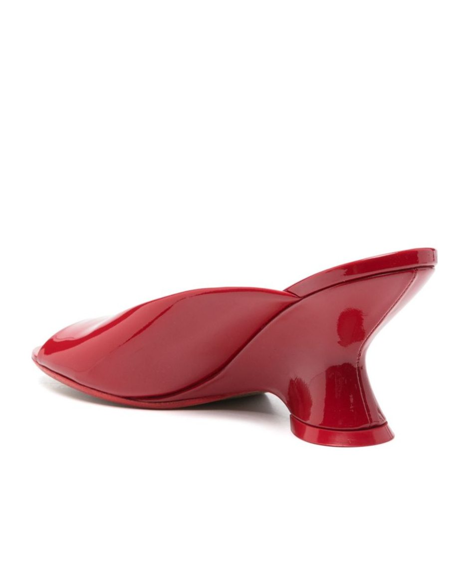 Shop Dries Van Noten Open-toe High-heeled Sandals In Red