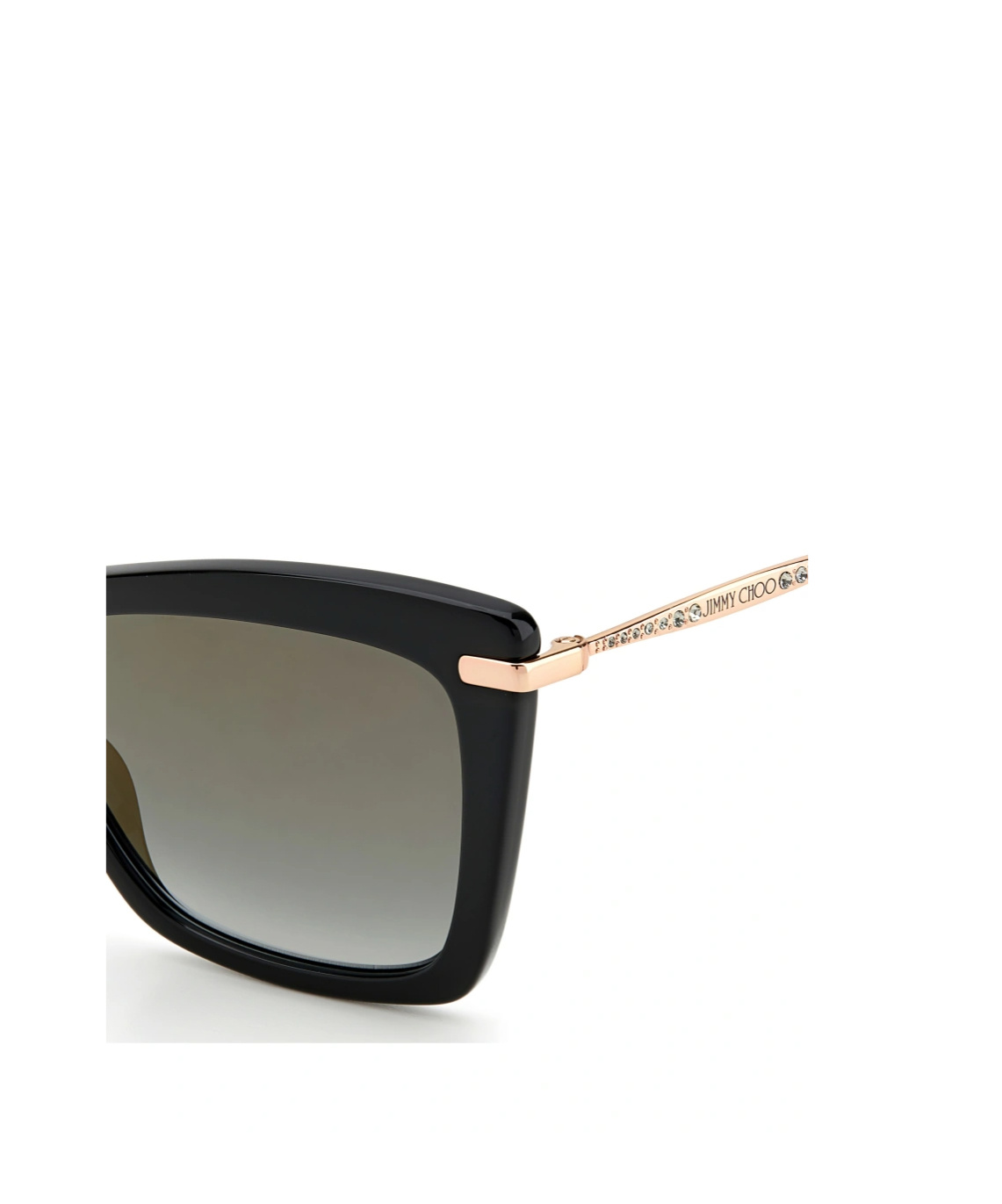 Jimmy Choo Eyewear Butterfly Frame Sunglasses In Gray