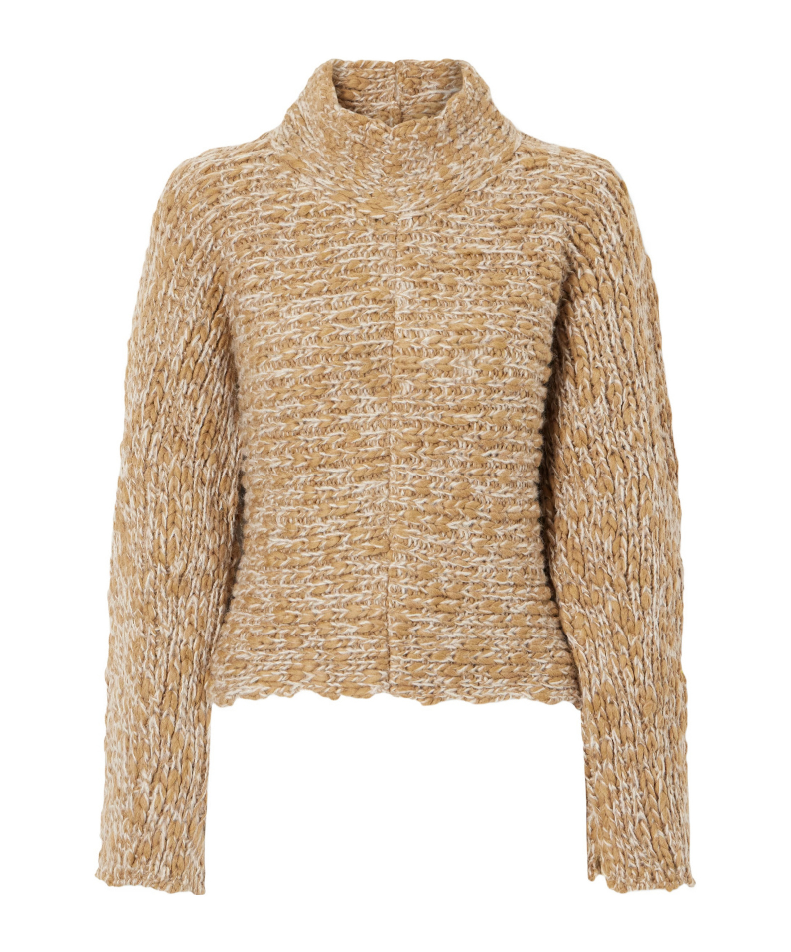Proenza Schouler Turtleneck Knit Sweater In Nude