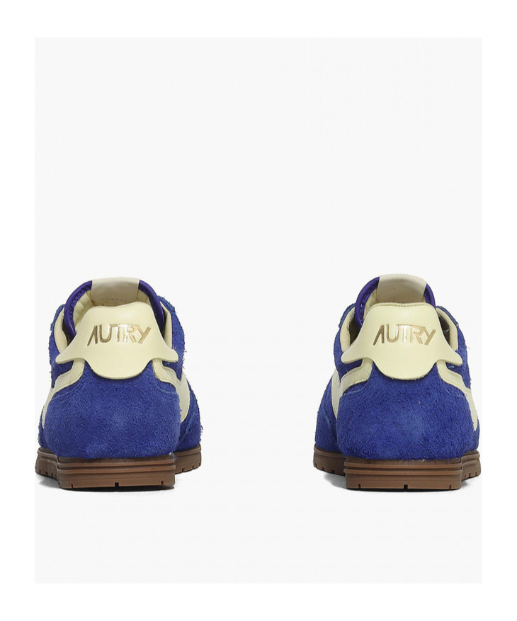 Autry Lace Up Sneakers In Blue