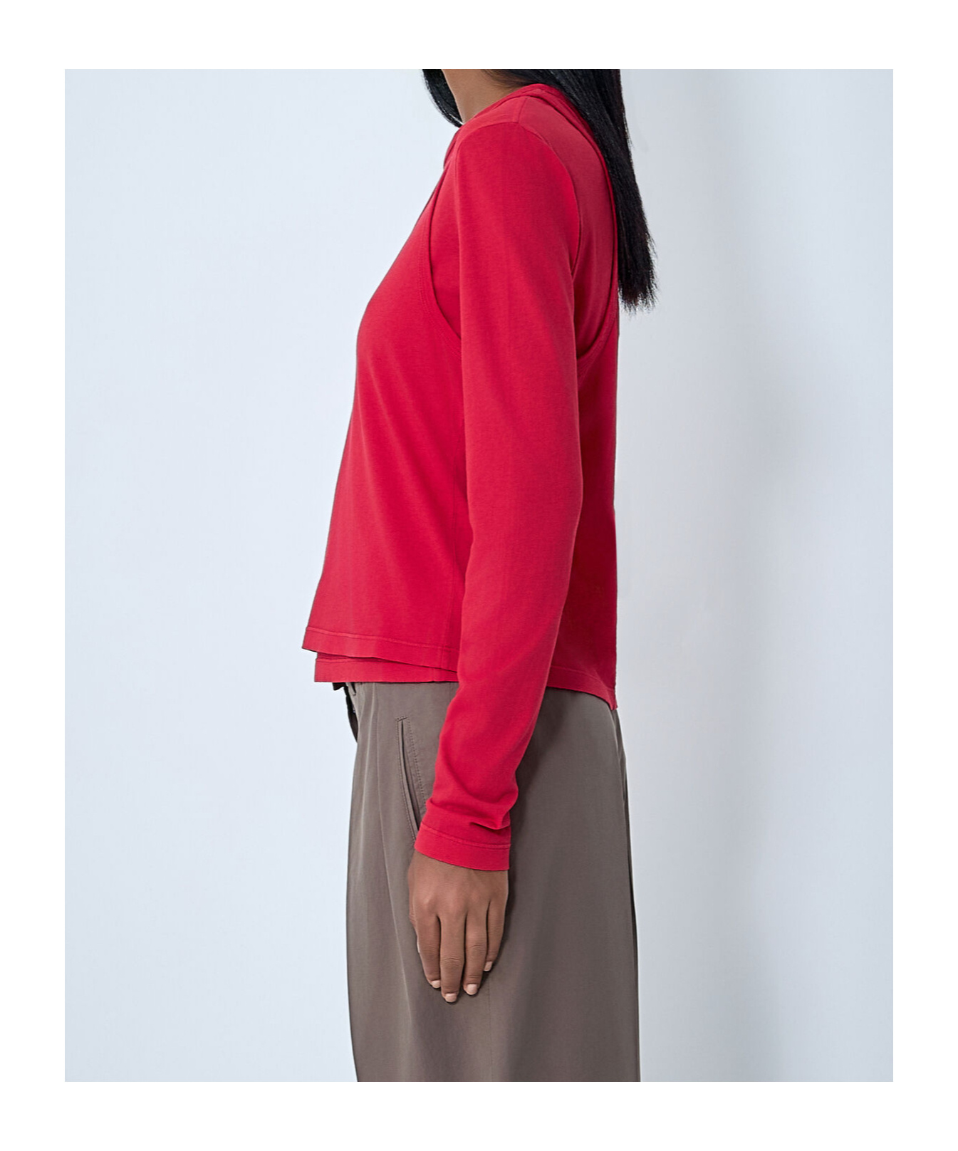 The Row Layered T-shirt In Red