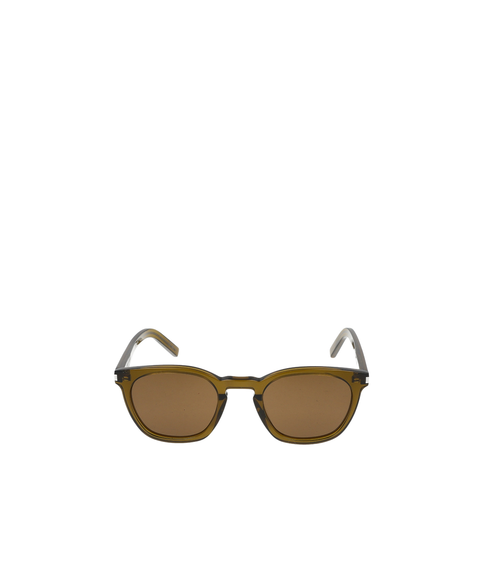 Saint Laurent Eyewear Square Frame Sunglasses In Brown