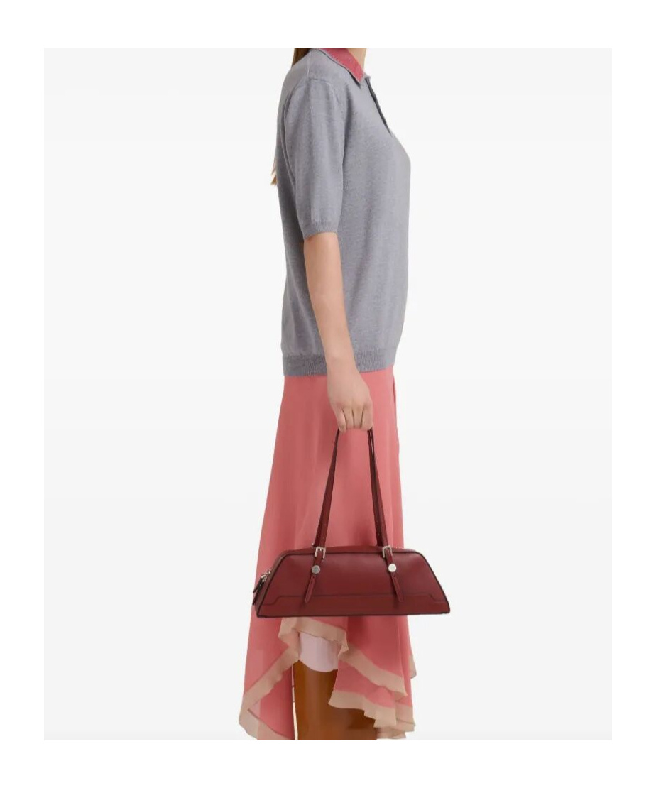 Marni Structured Duffle Bag Long Handles In Brown