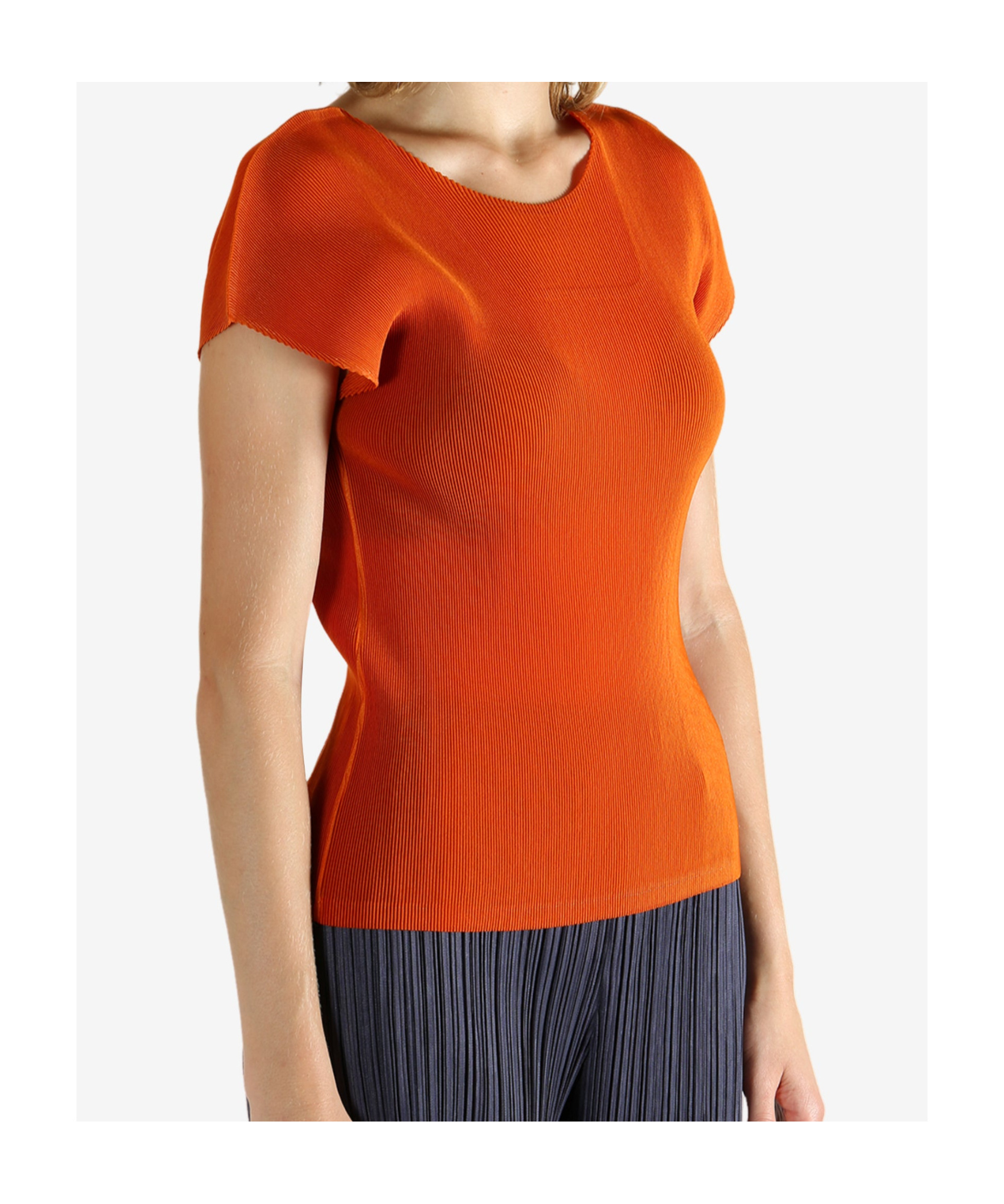 Issey Miyake Pleats Please In Orange