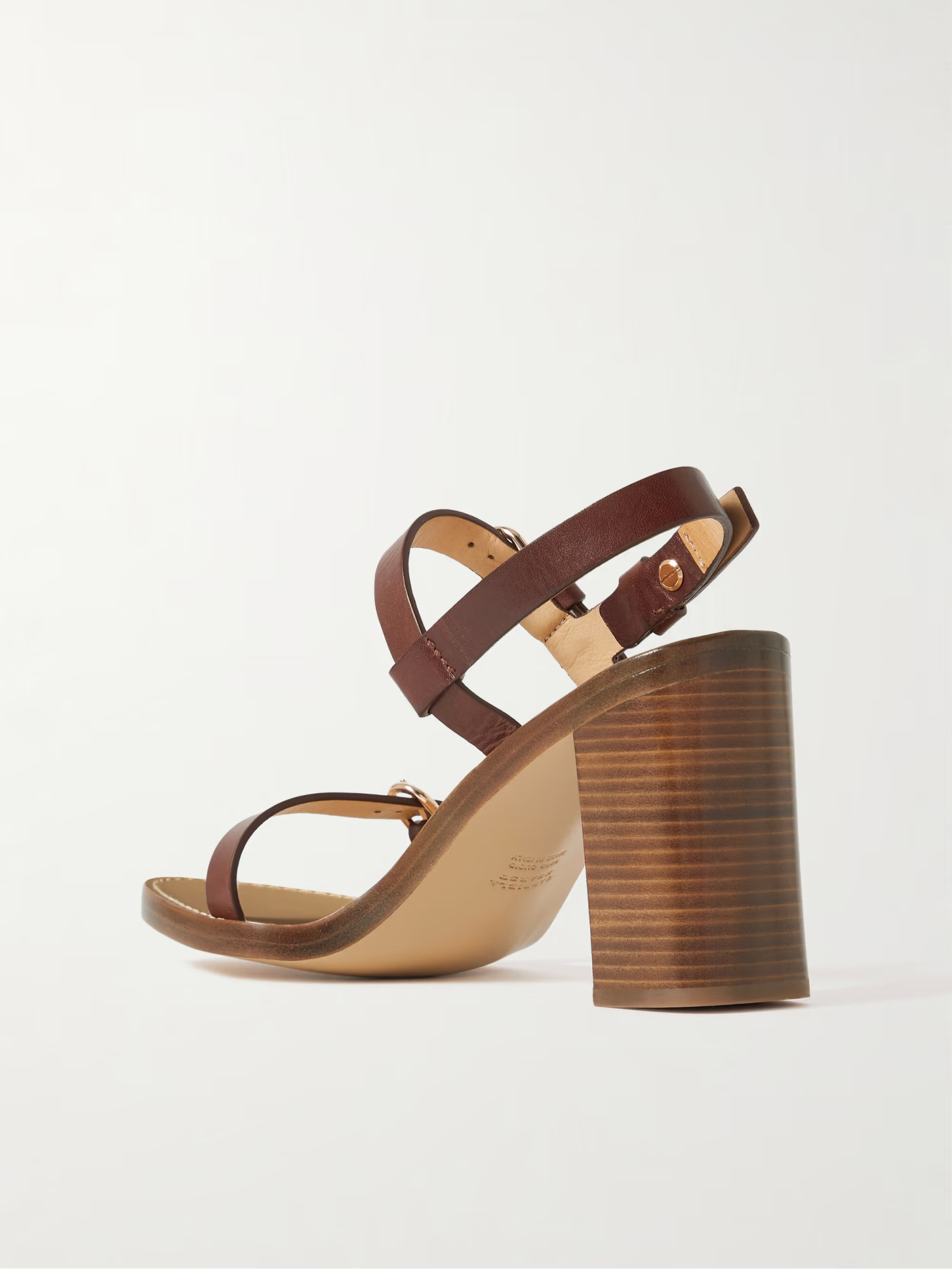Gabriela Hearst Miraya High Heel Sandals In Brown