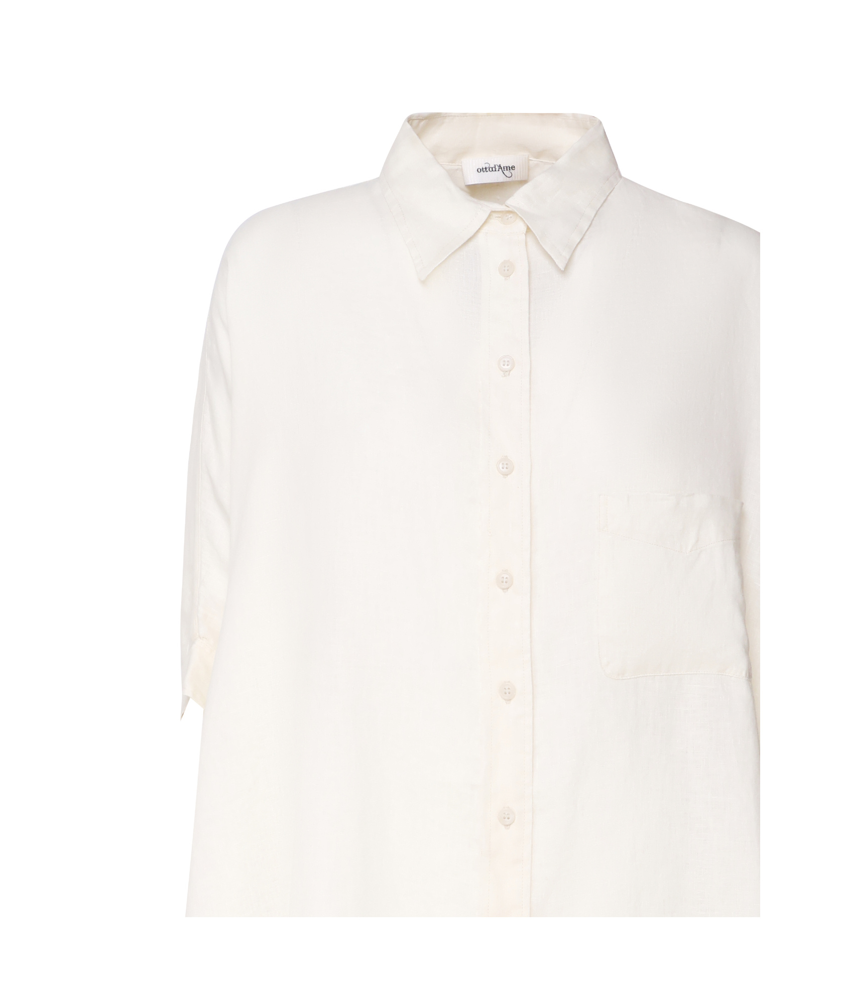 Ottod'ame Shirt Dress In White
