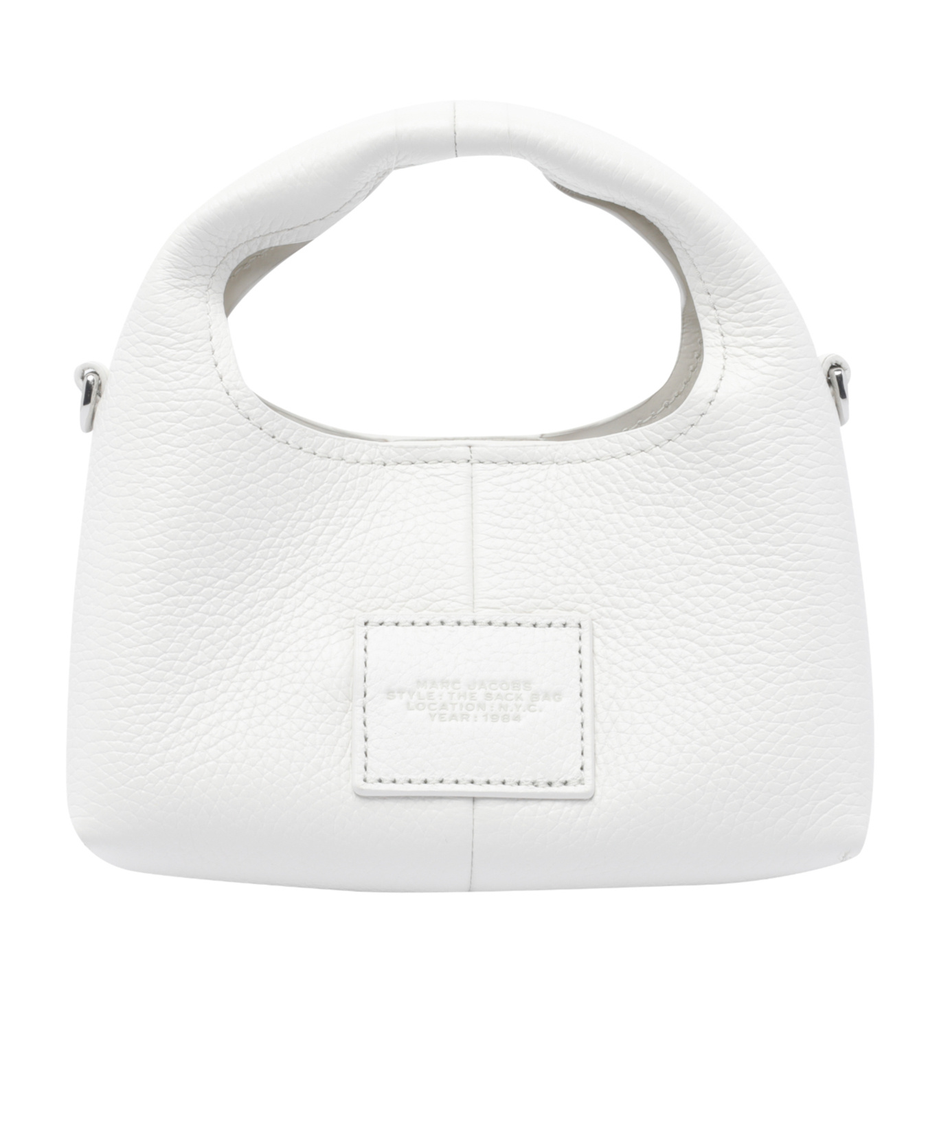 Marc Jacobs Top Handle Crossbody Bag In White