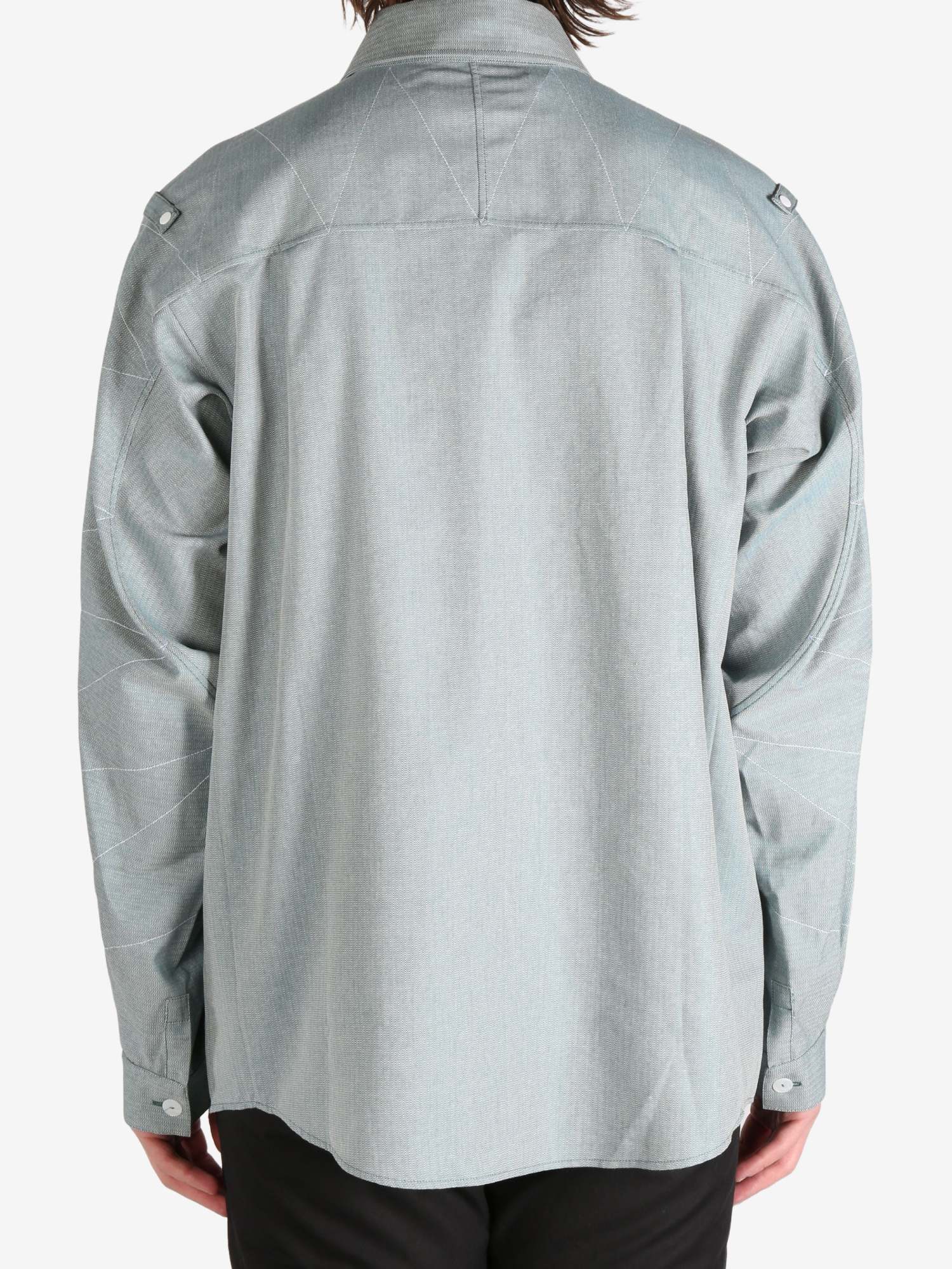 Kiko Kostadinov Solva Shirt In Gray